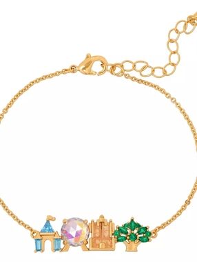 Disney Parks 2026 Walt Disney World Attractions Icons Bracelet By Girls Crew New